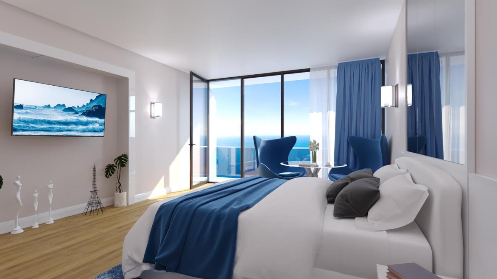 Black Sea Apartment In Orbi City Batumi Exterior photo